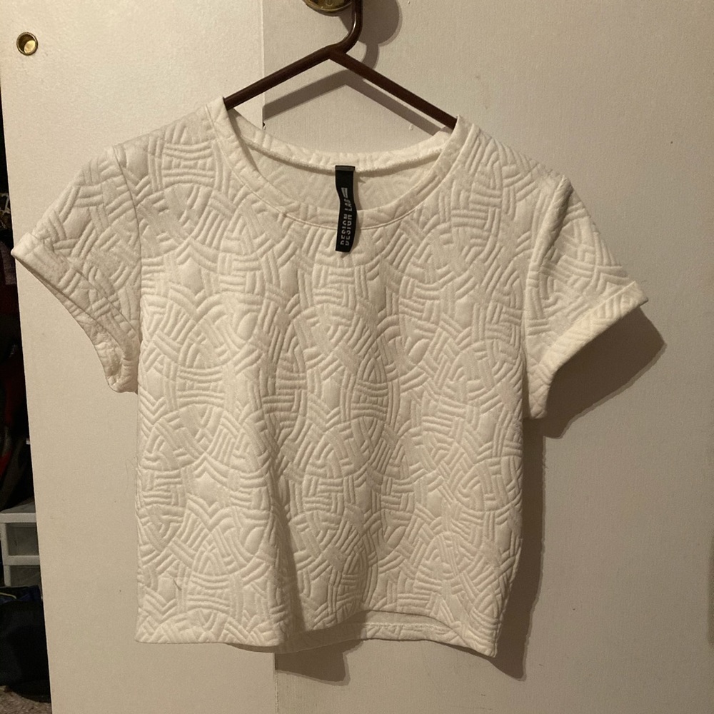 White Crop Top